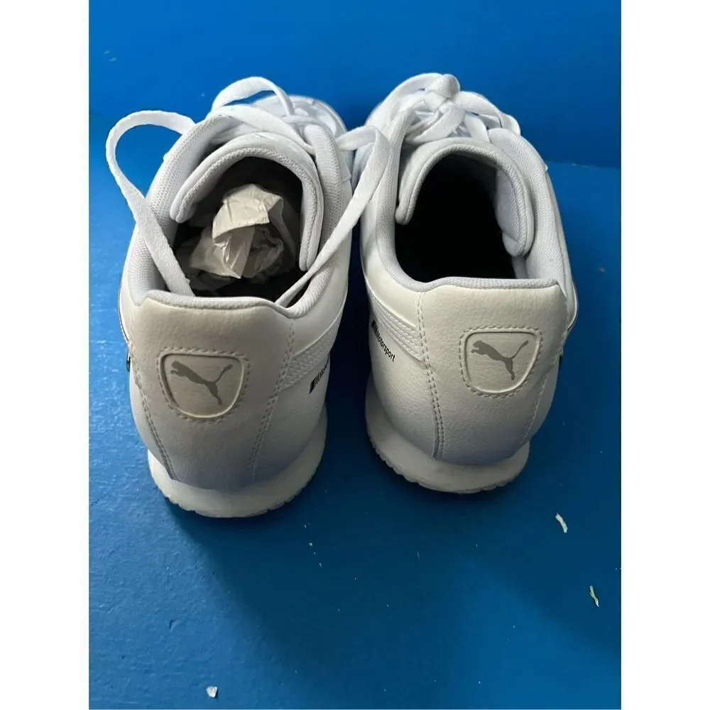 PUMA MMS Roma BMW White Shoes 339929-02 US 14